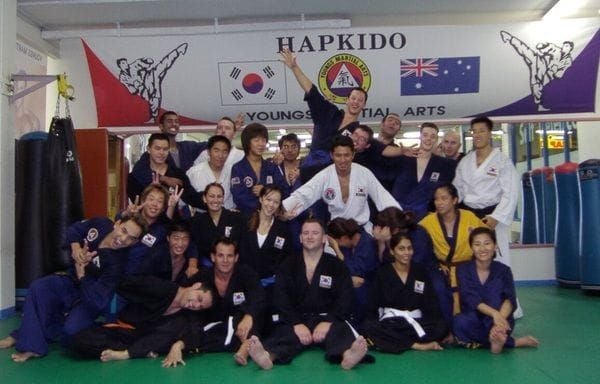 24th August 2004 - Our first Hapkido Martial Arts Class 24th August 2004 - Our first Hapkido Martial Arts Class